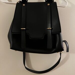 Black artsy satchel !!
